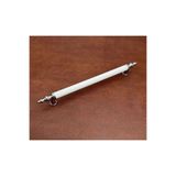 YAREN METAL Inci Kombin Lüks Modern Dolap Çekmece Kulpları 160 Mm Krom-beyaz (16 CM)