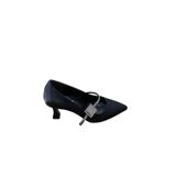 Yaren Moda Kadın Kadeh Topuk Taşlı Saten Stiletto