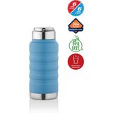 Yaren Style 400 ml Mavi Paslanmaz Çelik Termos – Su, Meşrubat, Çay Için | Kamp, Okul, Piknik, Servis & Ikram - 0,40 lt