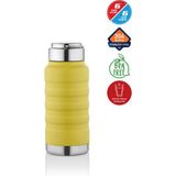 Yaren Style 400 ml Sarı Paslanmaz Çelik Termos – Su, Meşrubat, Çay Için | Kamp, Okul, Piknik, Servis & Ikram - Turuncu - 0,40 lt