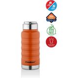 Yaren Style 400 ml Turuncu Paslanmaz Çelik Termos – Su, Meşrubat, Çay Için | Kamp, Okul, Piknik, Servis & Ikram - 0,40 lt