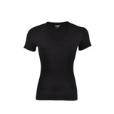 Yaren Tuhafiye 6 Adet Fanila Siyah 356 Yıldız Erkek Likralı Derin V Yaka T-Shirt