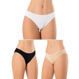 Yaren Tuhafiye 6'lı Paket B3081 Şahinler Bayan Modal Likralı Bikini Külot