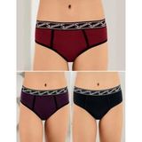 Yaren Tuhafiye 6'lı Paket B3084 Şahinler Bayan Likralı Bikini Külot