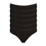 Yaren Tuhafiye 6'lı Paket Tutku Kadın Likralı Klasik Elastan Külot Bikini