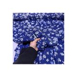 Yaren Ülker İthal Viskon Kumaş %100 Pamuk Dökümlü Çiçek Desenli Çift En (En 150 cm)
