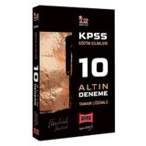 Yargı 2022 Kpss Eğitim Bilimleri Tamamı Çözümlü Fasikül Fasikül 10 Altın Deneme