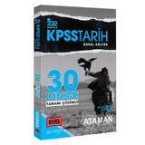 Yargı 2022 Kpss Genel Kültür Tarih Ataman Tamamı Çözümlü 30 Deneme