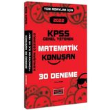 Yargı 2022 KPSS Tüm Adaylar İçin Genel Yetenek Matematik Konuşan 30 Deneme
