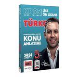 Yargı 2024 KPSS Lise Ön Lisans 5Yüz Ekibi Türkçe Çıkmış Sorularla Desteklenmiş Analizli Konu Anlatımı