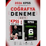 Yargı 2026 Kpss Coğrafya 33 Deneme & Kpss Coğrafya 6 Deneme Evp Akademi Seti