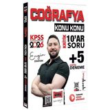 Yargı 2026 Kpss Coğrafya Konu Konu Kritik 10 Ar Soru + 5 Deneme Çözümlü - Engin Eraydın Yargı Yayınları