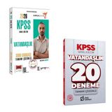 Yargı 2026 Kpss Genel Kültür Vatandaşlık Soru Bankası (Mustafa Erkol) & Kpss Vatandaşlık 20 Deneme Çözümlü Deli Defteri