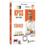 Yargı 2026 KPSS Genel Yetenek Anka Ekibi Tamamı Çözümlü Türkçe 15 Deneme