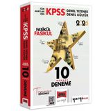 Yargı 2026 Kpss Genel Yetenek Genel Kültür On Numara 5 Yıldız 10 Deneme Fasikül Çözümlü Yargı Yayınları