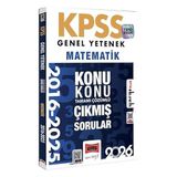 Yargı 2026 KPSS Genel Yetenek Matematik 2016-2026 Konu Konu Tamamı Çözümlü Çıkmış Sorular