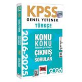 Yargı 2026 KPSS Genel Yetenek Türkçe 2016-2026 Konu Konu Tamamı Çözümlü Çıkmış Sorular