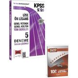 Yargı 2026 Kpss Lise Ön Lisans Tüm Dersler 5 Deneme Çözümlü+Anlakazan Paragraf