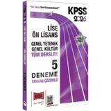 Yargı 2026 Kpss Lise Önlisans Çözümlü 5 Deneme