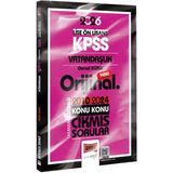Yargı 2026 Kpss Lise-Önlisans Vatandaşlık Orijinal 2010-2024 Konu Konu Çıkmış Sorular