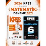 Yargı 2026 Kpss Matematik Deneme & Kpss Matematik 6 Deneme Evp Akademi Seti
