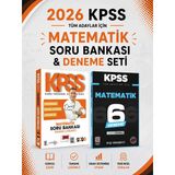 Yargı 2026 Kpss Matematik Soru Bankası & Kpss Matematik 6 Deneme Evp Akademi Seti