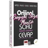 Yargı 2026 Kpss Meb-Ags Ales Dgs Sayısal Sözel Mantık Orijinal Soru Cevap Kitabı Çözümlü Yargı Yayınları
