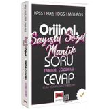 Yargı 2026 Kpss Meb-Ags Ales Dgs Sayısal Sözel Mantık Soru Cevap Kitabı Çözümlü Yargı Yayın