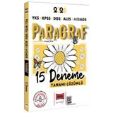 Yargı 2026 KPSS MEB-AGS ALES DGS YKS Paragraf 15 Deneme Çözümlü Papatya Serisi 9786253708474 Yargı Yayınları