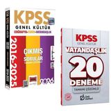 Yargı 2026 KPSS Tarih-Coğrafya-Vatandaşlık 2016-2026 Konu Konu Çıkmış Sorular & KPSS Vatandaşlık 20 Deneme Deli Defteri Yayınları Seti
