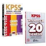 Yargı 2026 Kpss Tarih-Coğrafya-Vatandaşlık 2016-2026 Konu Konu Çıkmış Sorular & Kpss Vatandaşlık 20 Deneme Deli Defteri