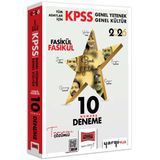 Yargı 2026 KPSS Tüm Adaylar İçin GK-GY Tüm Dersler Fasikül Fasikül On Numara 5 Yıldız 10 Deneme
