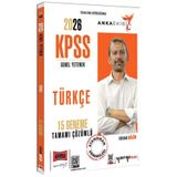 Yargı 2026 Kpss Türkçe 15 Deneme Çözümlü Anka Ekibi - Orhan Bilir Yargı Yayınları