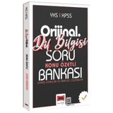 Yargı 2026 KPSS YKS Dil Bilgisi Orijinal Konu Özetli Soru Bankası Çözümlü 9786253708566 Yargı Yayınları