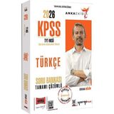 Yargı 2026 Kpss Yks Tyt Msü Türkçe Soru Bankası Çözümlü Anka Ekibi - Orhan Bilir Yargı Yayınları