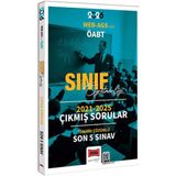 Yargı 2026 MEB AGS İçin ÖABT Sınıf Öğretmenliği 2021-2025 Tamamı Çözümlü Son 5 Sınav Çıkmış Sorular