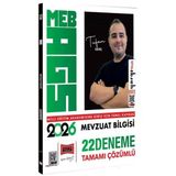 Yargı 2026 Meb-Ags Mevzuat Bilgisi 22 Deneme Çözümlü - Tufan Genç Yargı Yayınları