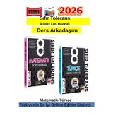 Yargı 2026 Sıfır Tölerans 8.Sınıf Lgs Matematik-Türkçe Video Çözümlü Soru Bankası Seti+Kalem