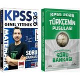 Yargı + Cba 2026 Kpss Matematik + Türkçe Soru Bankası 2 Li Set - Ilyas Güneş Yargı + Cba Yayınları