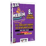 Yargı Ders Arkadaşım 8.Sınıf LGS MEBİM T.C. İnkılap Tarihi ve Atatürkçülük 8 Adet Genel Deneme(Güncel)