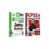Yargı + İndeks 2026 KPSS Coğrafya Soru Bankası 2 li Set - Engin Eraydın Yargı + İndeks Akademi Yayın