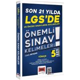 Yargı Lgs De Son 21 Yılda Kullanılan Önemli Sınav Kelimeleri (5 Deneme İlaveli) Yargı Yayınları