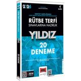 Yargı Yayıncılık Yargı Yayınları 2026 Rütbe Terfi Sınavlarına Hazırlık Yıldız 20 Deneme