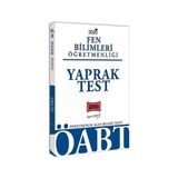 Yargı Yayınevi 2020 ÖABT Fen Bilimleri Öğretmenliği Yaprak Test