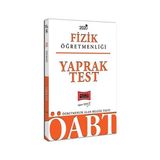 Yargı Yayınevi 2020 ÖABT Fizik Öğretmenliği Yaprak Test