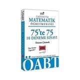 Yargı Yayınevi 2020 ÖABT İlköğretim Matematik Öğretmenliği 75’Te 75 Tamamı Çözümlü 10 Deneme Sınavı