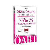 Yargı Yayınevi 2020 ÖABT Okul Öncesi Öğretmenliği 75’Te 75 Tamamı Çözümlü 10 Deneme Sınavı
