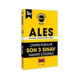 Yargı Yayınevi 2021 ALES Son 3 Sınav Tamamı Çözümlü Çıkmış Sorular Ekonomik Seri
