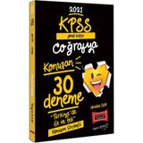 Yargı Yayınevi 2021 KPSS Genel Kültür Coğrafya Konuşan 30 Deneme