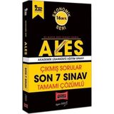 Yargı Yayınevi 2022 Ales Ekonomik Seri Tamamı Çözümlü Çıkmış Sorular Son 7 Sınav